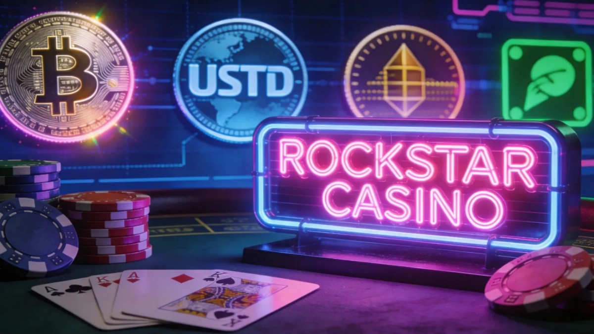 Rockstar Casino e criptomoedas: Bitcoin, USDT, Ethereum e pagamentos digitais